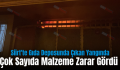Siirt’te Gıda Deposunda Çıkan Yangında Çok Sayıda Malzeme Zarar Gördü