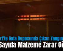 Siirt’te Gıda Deposunda Çıkan Yangında Çok Sayıda Malzeme Zarar Gördü