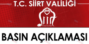 Siirt’te Gösteri ve Etkinlikler 1 Gün Süreyle Yasaklandı