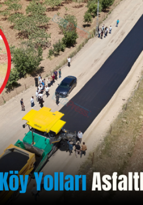 Siirt’te Grup Köy Yolları Asfaltla Güçleniyor