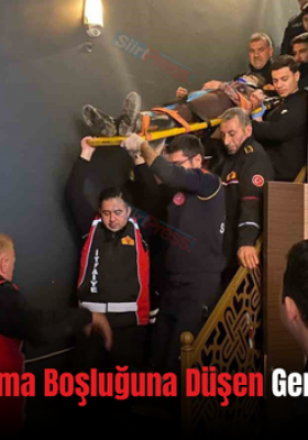 Siirt’te Havalandırma Boşluğuna Düşen Genç Kadın Yaralandı
