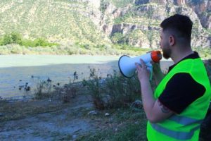 Siirt’te, olası boğulmaların önüne geçilmesi amacıyla Valilik koordinesinde, DSİ, İl