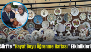 Siirt’te “Hayat Boyu Öğrenme Haftası” Etkinlikleri