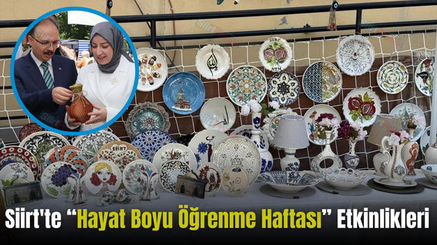 Siirt’te “Hayat Boyu Öğrenme Haftası” Etkinlikleri