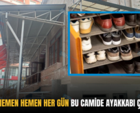 SİİRT’TE HEMEN HEMEN HER GÜN BU CAMİDE AYAKKABI ÇALINIYOR