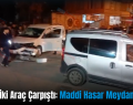 Siirt’te İki Araç Çarpıştı: Maddi Hasar Meydana Geldi