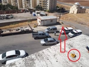Siirt’te bir inşaata çıkan (F.P) isimli 13 yaşındaki çocuk yüksek