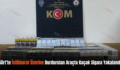 Siirt’te İstihbarat Üzerine Durdurulan Araçta Kaçak Sigara Yakalandı