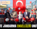 SİİRT’TE JANDARMA ENGELLİLERİ UNUTMADI