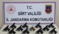 SİİRT’TE JANDARMA KAÇAKÇILARA GÖZ AÇTIRMIYOR