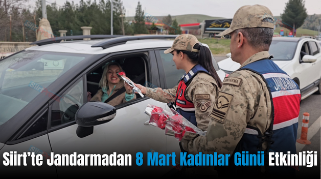 Siirt’te Jandarmadan 8 Mart Kadınlar Günü Etkinliği