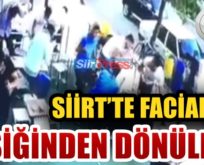 KAHVEDE OTURANLARIN ÜZERİNE CAM DÜŞTÜ