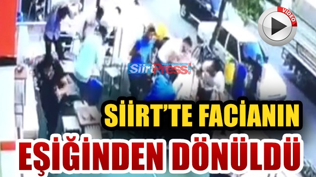 KAHVEDE OTURANLARIN ÜZERİNE CAM DÜŞTÜ