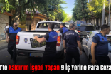 Siirt’te Kaldırım İşgali Yapan 9 İş Yerine Para Cezası!..