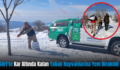 Siirt’te Kar Altında Kalan Yaban Hayvanlarına Yem Bırakıldı