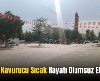 Siirt’te Kavurucu Sıcak Hayatı Olumsuz Etkiliyor