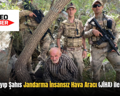 Siirt’te Kayıp Şahıs Jandarma İnsansız Hava Aracı (JİHA) ile Bulundu!