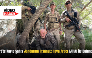 Siirt’te Kayıp Şahıs Jandarma İnsansız Hava Aracı (JİHA) ile Bulundu!