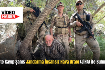 Siirt’te Kayıp Şahıs Jandarma İnsansız Hava Aracı (JİHA) ile Bulundu!