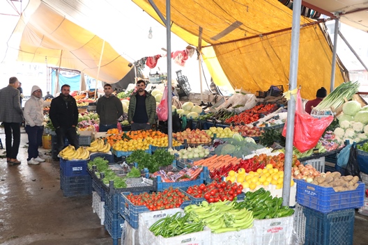 KIŞ ÜRÜNLERİ PAZARDAKİ YERLERİNİ ALDI