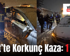 Siirt’te Korkunç Kaza: 1 Ölü