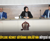 SİİRT’TE KÖYLERE HİZMET GÖTÜRME BİRLİĞİ’NİN BÜTÇESİ ONAYLANDI