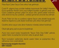 KULAKTAN DUYMA HABERE VALİLİKTEN YALANLAMA…