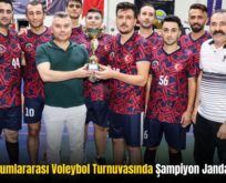 Siirt’te Kurumlararası Voleybol Turnuvasında Şampiyon Jandarma Oldu