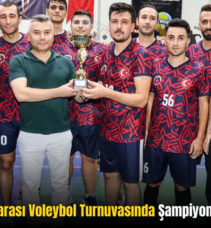 Siirt’te Kurumlararası Voleybol Turnuvasında Şampiyon Jandarma Oldu