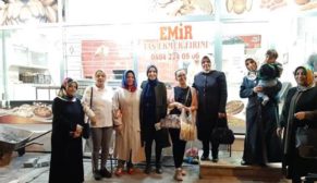SİİRT’TE MHP’Lİ KADINLARDAN ‘ASKIDA EKMEK’ UYGULAMASI