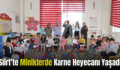 Siirt’te Miniklerde Karne Heyecanı Yaşadı