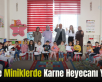 Siirt’te Miniklerde Karne Heyecanı Yaşadı