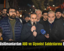 Siirt’te Müslümanlardan ABD ve Siyonist Saldırılarına Sert Tepki