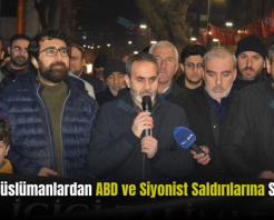 Siirt’te Müslümanlardan ABD ve Siyonist Saldırılarına Sert Tepki