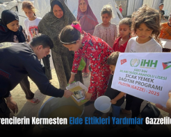 Siirt’te Öğrencilerin Kermesten Elde Ettikleri Yardımlar Gazzelilere Aş Oldu