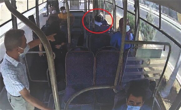 Siirt’te toplu taşıma hizmeti veren belediye otobüsünde baygınlık geçiren kadın
