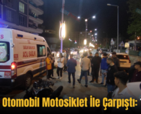 Siirt’te Otomobil Motosiklet İle Çarpıştı: 1 Yaralı