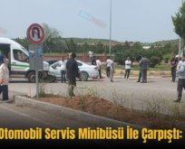 Siirt’te Otomobil Servis Minibüsü İle Çarpıştı: 7 Yaralı