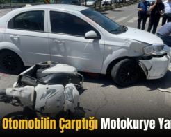 Siirt’te Otomobilin Çarptığı Motokurye Yaralandı