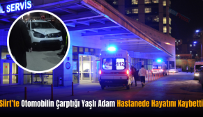 Siirt’te Otomobilin Çarptığı Yaşlı Adam Hastanede Hayatını Kaybetti