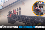 Siirt’te Özel Hastanelerde Hap Saha Tatbikatı Gerçekleştirildi