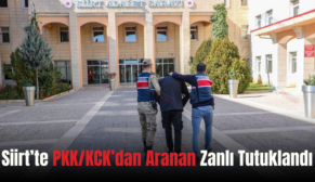 Siirt’te PKK/KCK’dan Aranan Zanlı Tutuklandı