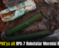 Siirt’te PKK’ya ait RPG-7 Roketatar Mermisi Bulundu