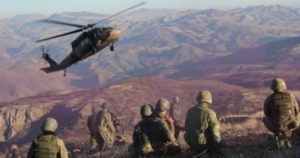 Siirt merkez ve Tillo ilçesinde yürütülen operasyonlarda, İnsansız Hava Aracı
