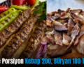 Siirt’te Porsiyon Kebap 200, Büryan 180 TL Oldu