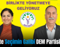 Siirt’te Seçimin Galibi DEM Partisi Oldu