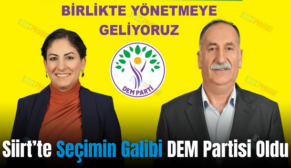 Siirt’te Seçimin Galibi DEM Partisi Oldu