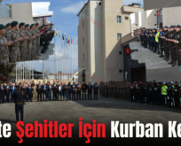 Siirt’te Şehitler İçin Kurban Kesildi