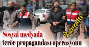 Siirt’te sosyal medya paylaşımlarında terör örgütü PKK/KCK propagandasını yaptığı değerlendirilen