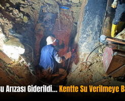 Siirt’te Su Arızası Giderildi… Kentte Su Verilmeye Başlandı!